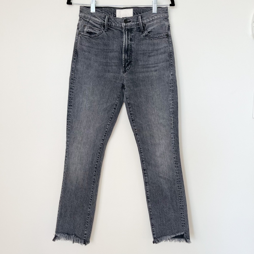 Mother Superior High Waisted Rascal Ankle Step Fray Jeans Roadtrip Renegade 27